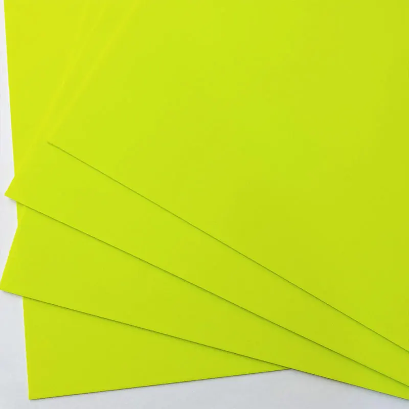 Флуоресцентная зеленая Горячая пластиковая пластина Kydex кобура материал-Kydex