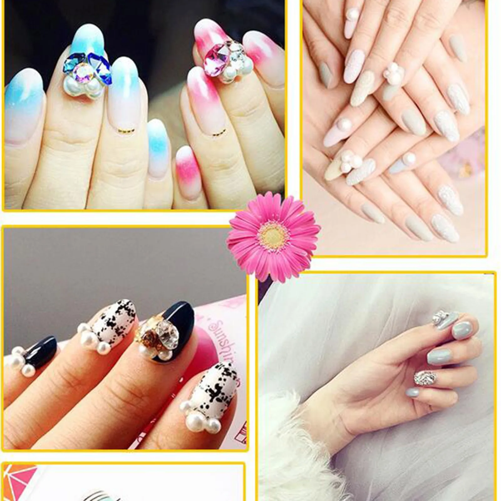 

Pearl Beads For Crafts Round Multicolor Pearl Bead Fashion Bracelet Loose Choker Making DIY Jewelry Wholesale Free shipping