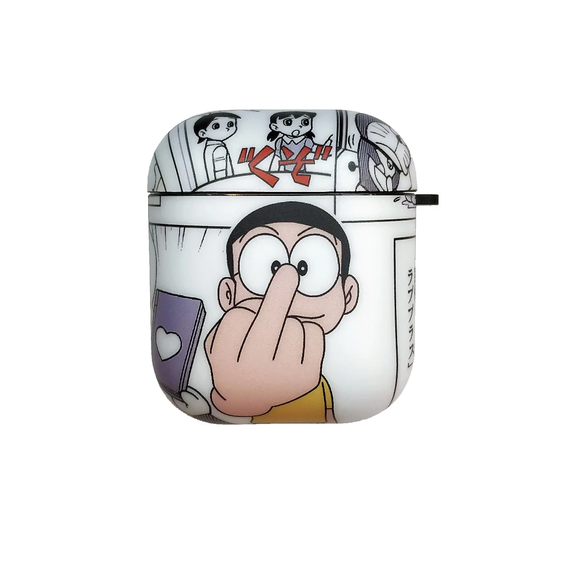 42 Беспроводной защитный чехол для наушников Buletooth для Airpods 1/2 и Pro, силиконовый чехол с мультипликационным персонажем Doraemon, чехол для наушников - Цвет: 42