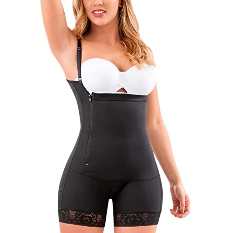 

Women'S Corset Open Bust Tummy Control Shapewear Thong High Waist Trainer Ladies Bodysuits Shaping Girdles