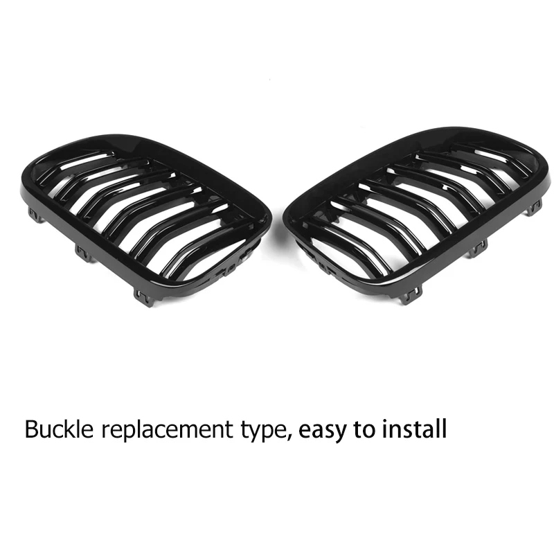 Черная глянцевая решетка для переднего бампера BMW E92 E93 3-Series 2010-2014 LCI 320i 328i 335i