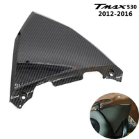 for yamaha tmax530 t max530 tmax530 2012 2013 2014 2015 2016 motorcycle accessories carbon fiber tail lamp cover rear tail plate
