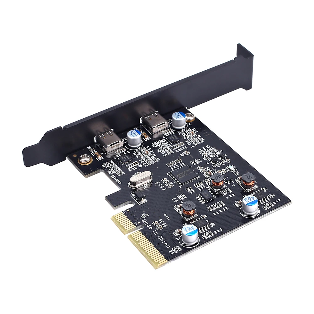 

PCI-E к USB3.1 тип A + Тип C Расширительная карта 10 Гбит/с Hgh-Скорость передачи PCI Express адаптер для MAC настольного ПК