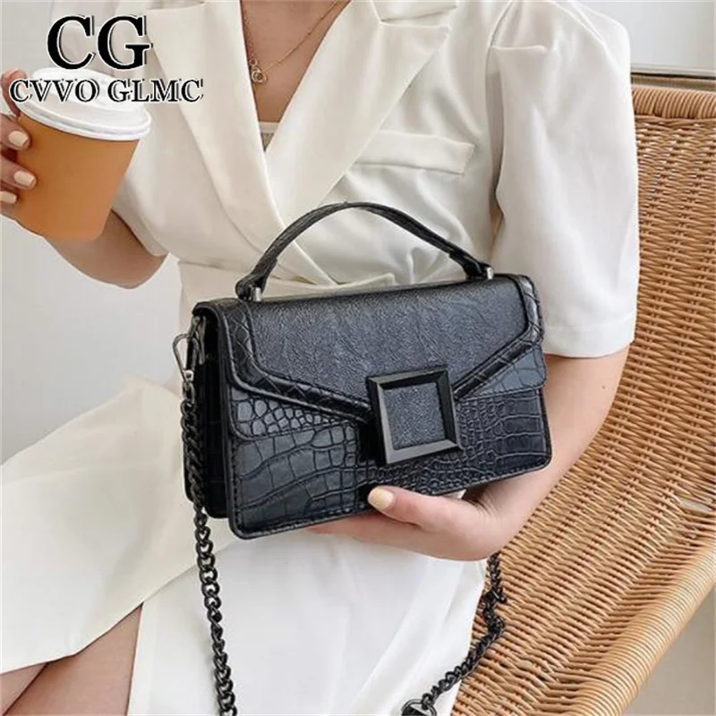 

Cvvo Glmc Women Shoulder Bag Brand Handbags Fo Women Classic Serpentine Pattern Crossbody Totes Bag High Quality Flap Ladys