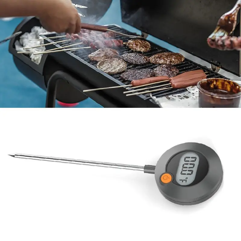 

Digital Food Thermometer Waterproof LCD Display Instant Read Cooking Tools