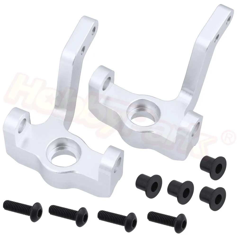 Sliver 7719 Алюминиевый держатель ступицы рулевого управления L/R 10923 для VRX Racing 1/10 трофейный грузовик RH1043 RH1045 RH1043SC OCTANE XL EBL EBD Запчасти для обновления - Цвет: Sliver 7719