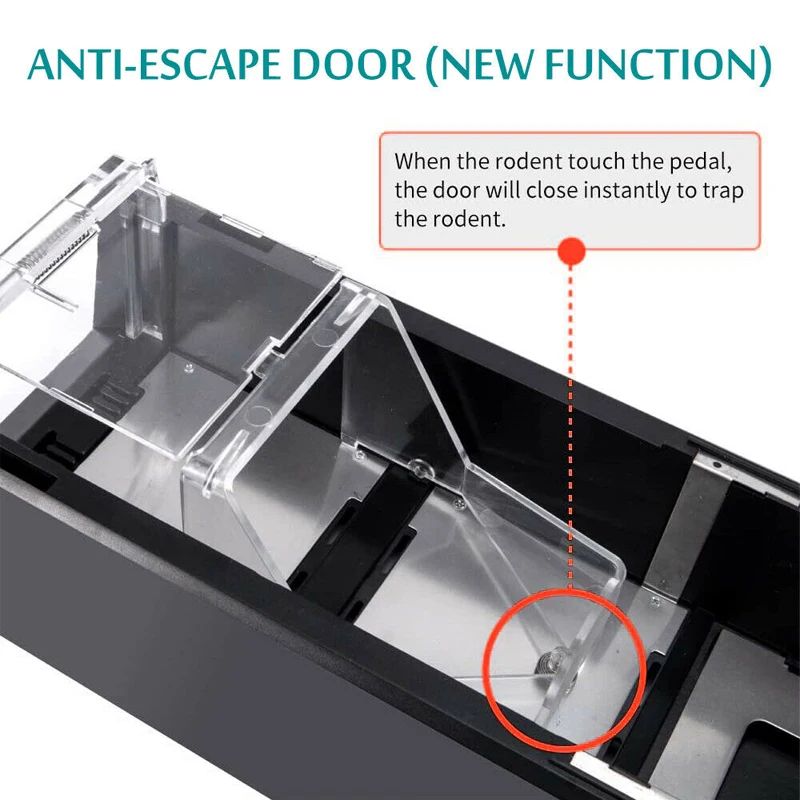 Ловушка для крыс электрическая 7000 в многоразовая грызунов | Дом и сад