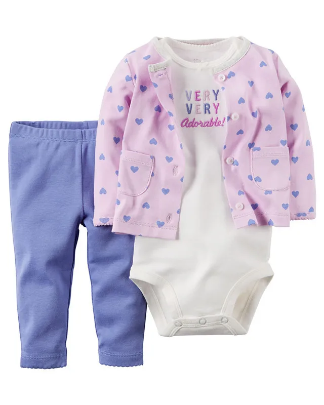 Распродажа Детские комплекты из 3 предметов мультяшный хлопковый комплект