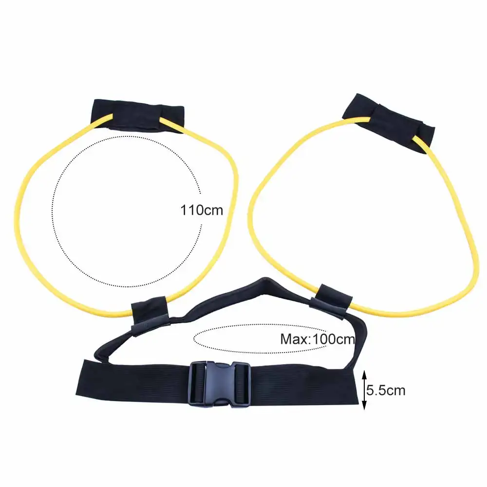 

Fitness Booty Bands Bounce Trainer Elastic Pull Rope Squat Resistance Bands Adjust Waist Belt Leg Strength Agility Training