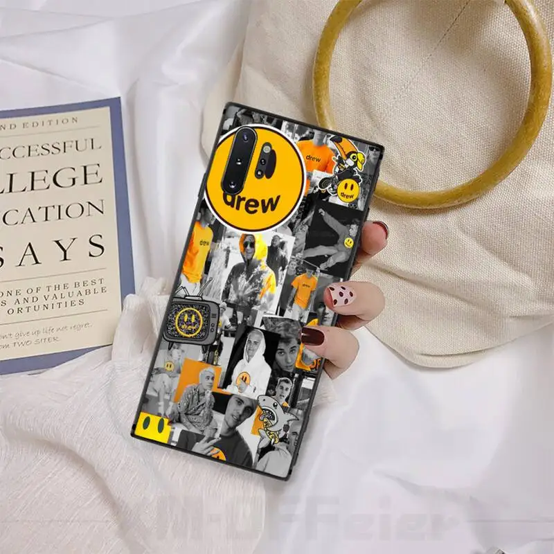 

Justin Bieber Drew House Phone Case Black For Samsung Galaxy A10 A20 A21 A30S A40 A50 A51 A70 A71 Note 8 9 10 Cases Cover