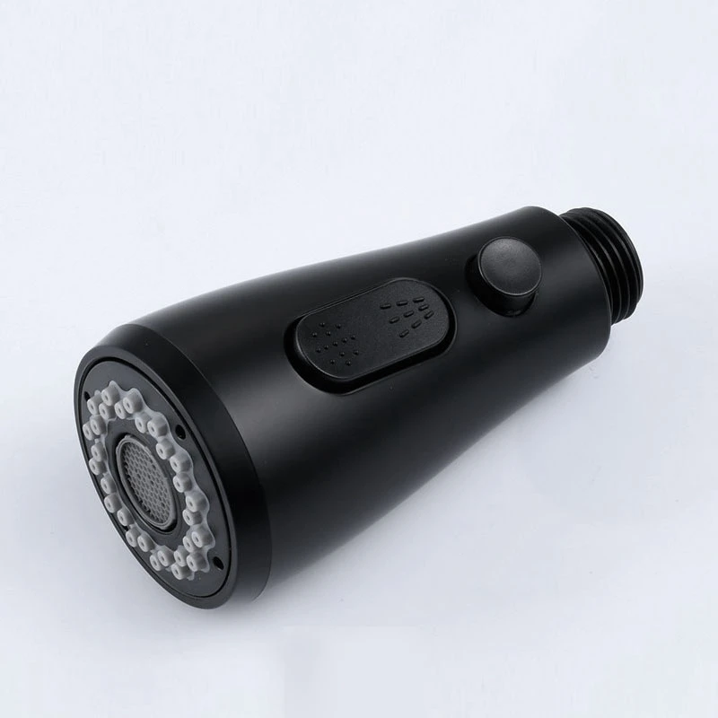 Насадка На смеситель для кухонного крана матовая черная струйная головка