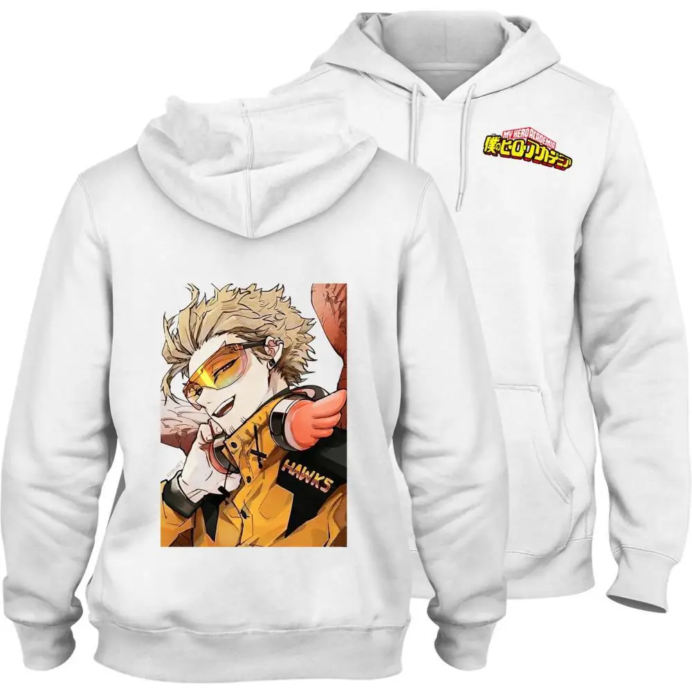 

My Hero Academia Printing Pattern Personalise Thick Hooded Sweatshirt With Kangaroo Pocket Casual Unisex Pullover Academia-94