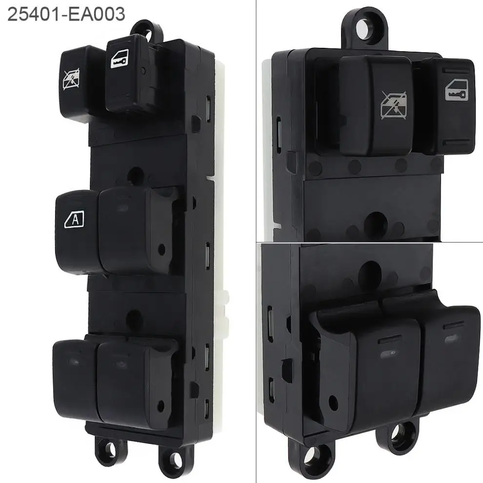 

Car Window Lifting Switch Electric Auto Power Window Switchs Folding 25401-EA003 Fit for 2005-2008 Nissan Frontier Xterra