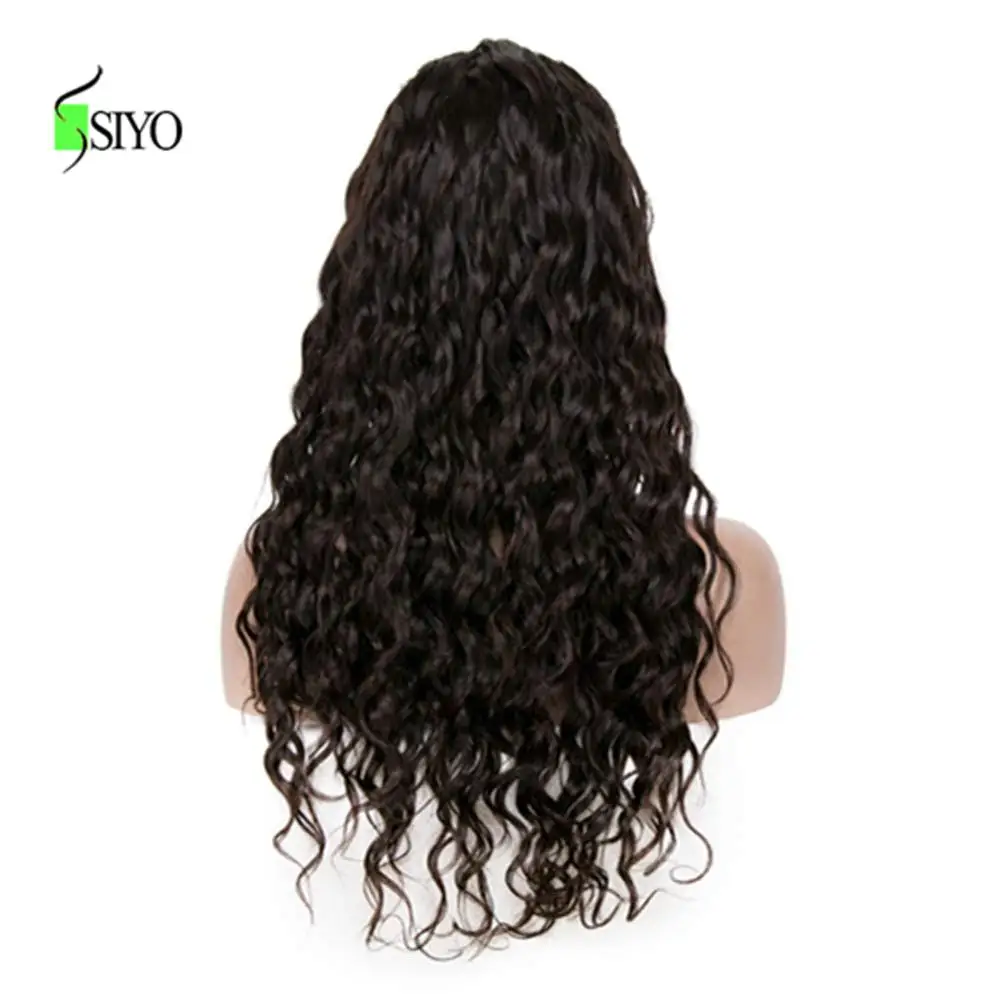 

Siyo Malaysian Loose Wave Lace Front Wigs 13x4 Lace Frontal Remy Human Hair Wig Pre Plucked 150% Density