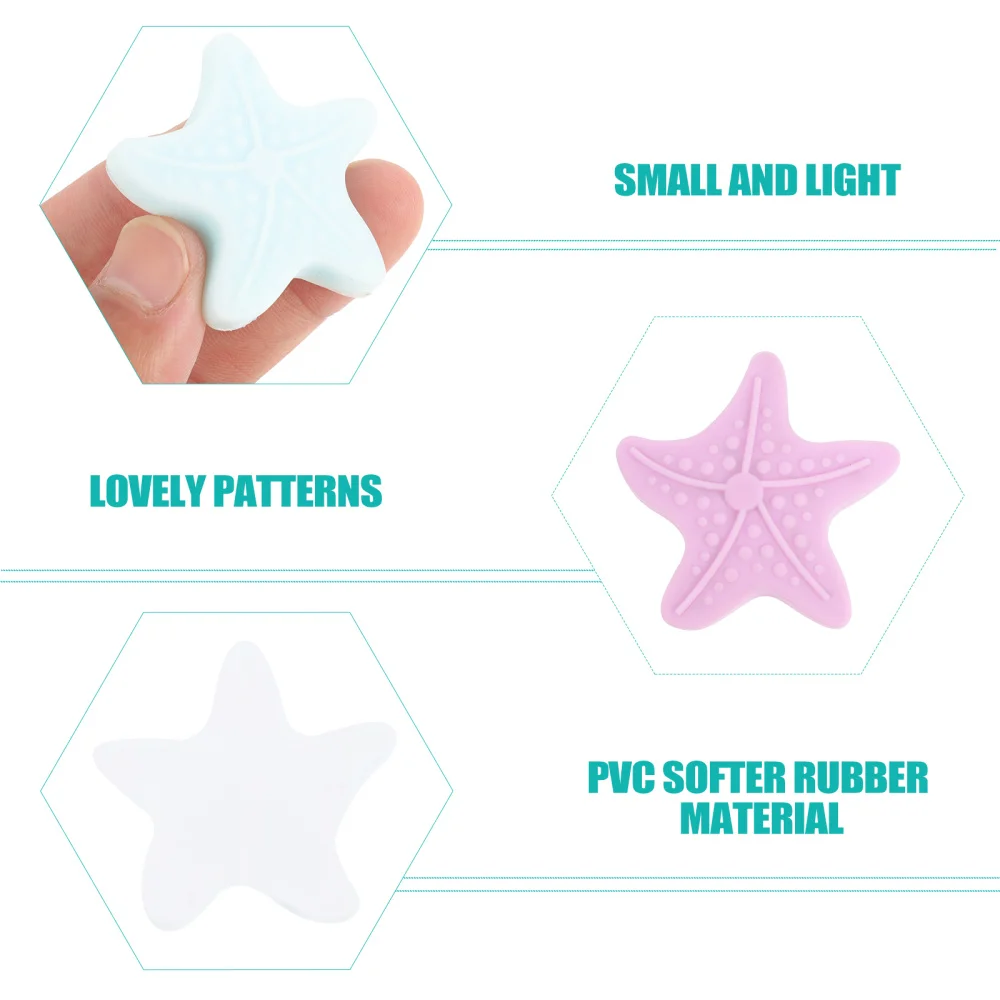 

10pcs Door Stops Self Adhesive Door Buffer Wall Protectors Cartoon Door Pads