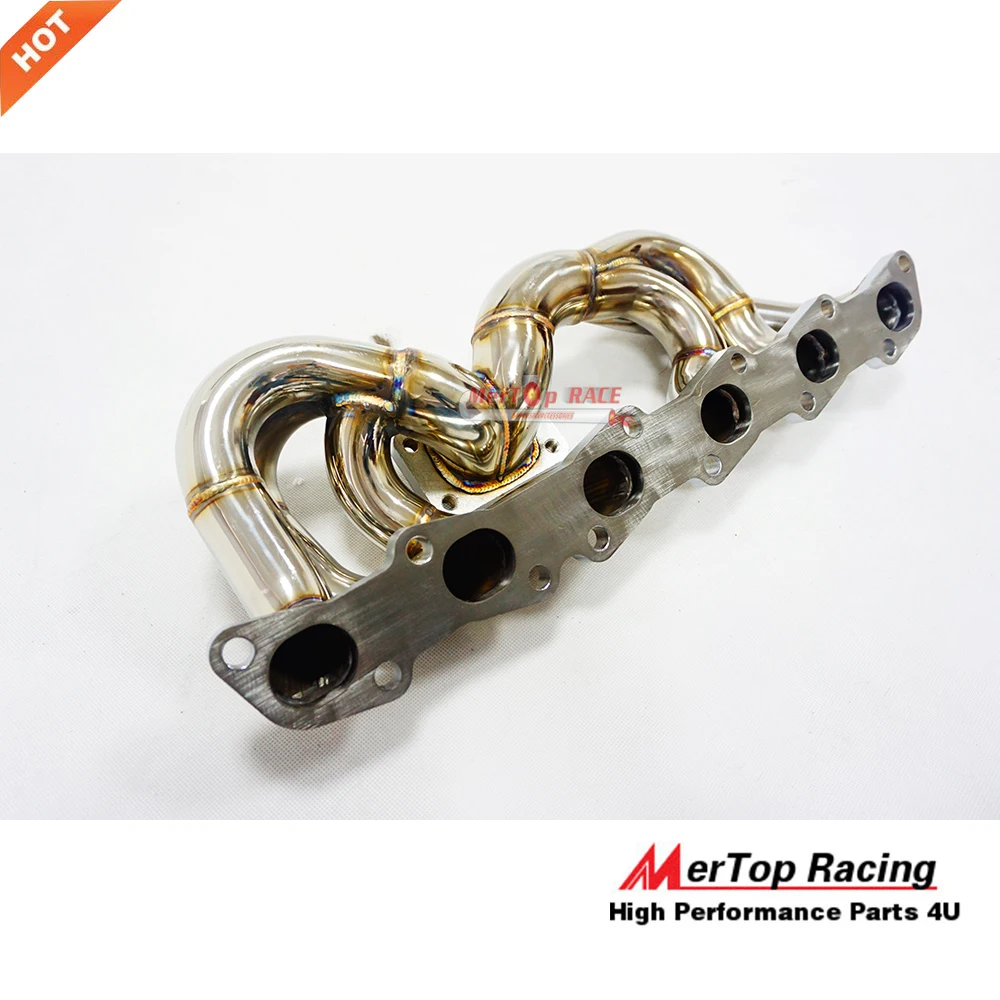

MERTOP RACING 42mm STAINLESS STEEL T3 Exhaust Low Mount MANIFOLD For RB20 RB25 Skyline R32 R33 R34 RB20DET Turbo Header