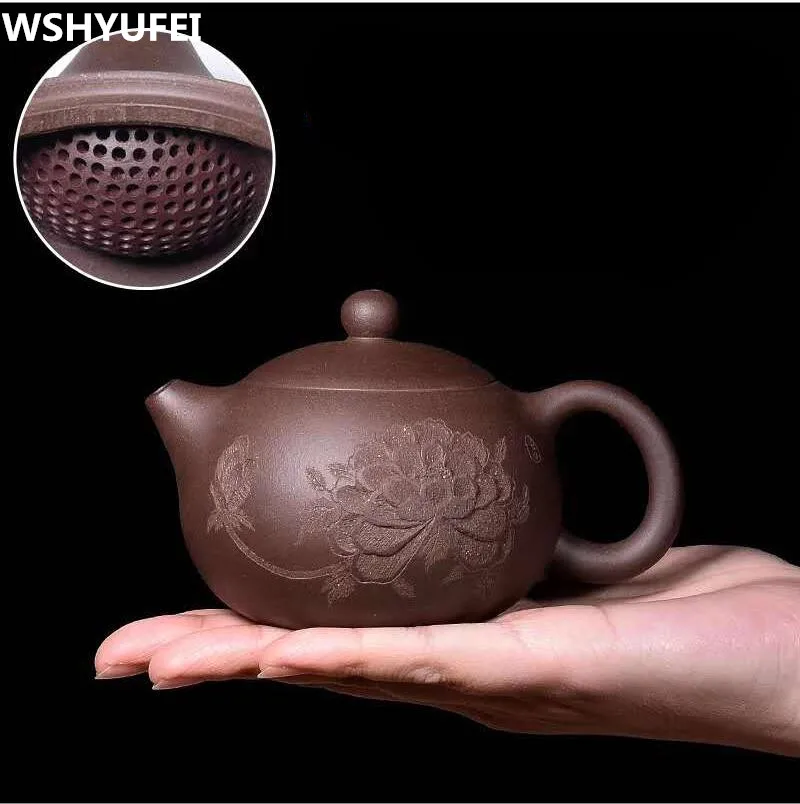 180 мл ~ 200 Высокое качество Новый фиолетовый песок керамический искусство Shishi