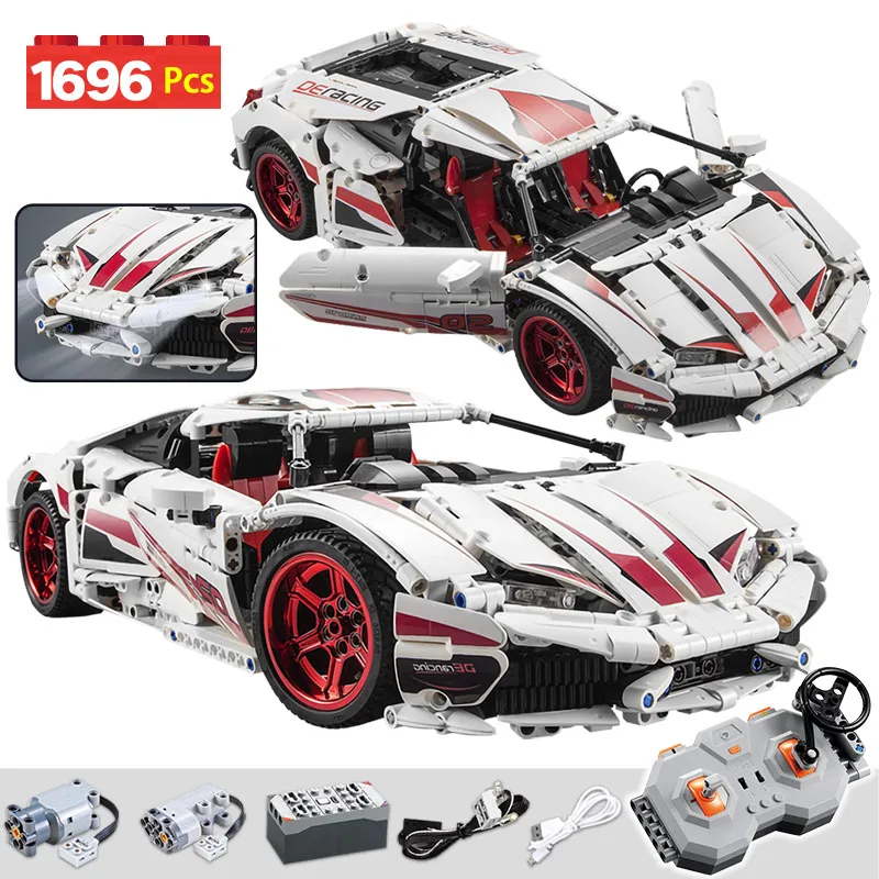 1696 шт. Детский конструктор Дистанционное управление|Блочные конструкторы| |