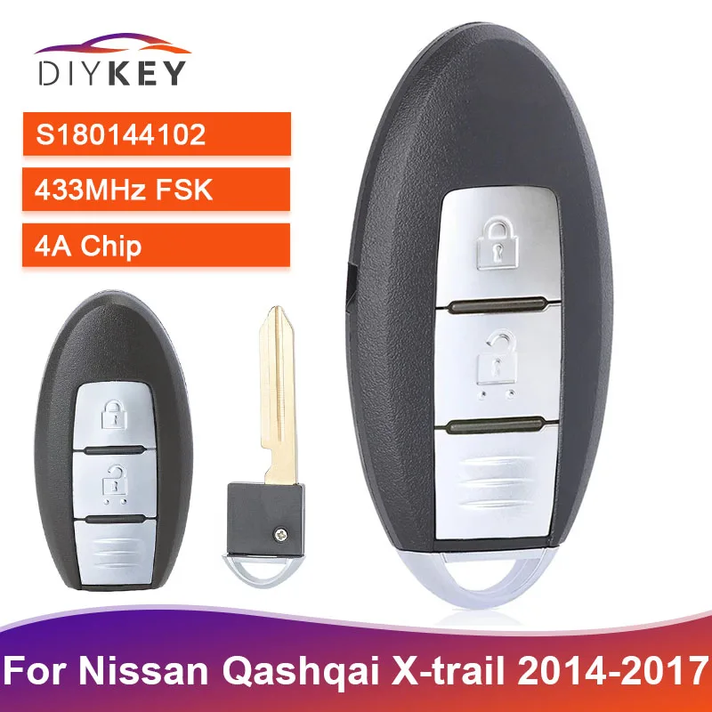 Умный пульт дистанционного управления DIYKEY 2 кнопки 433 92 МГц БЕСКЛЮЧЕВОЙ вход для