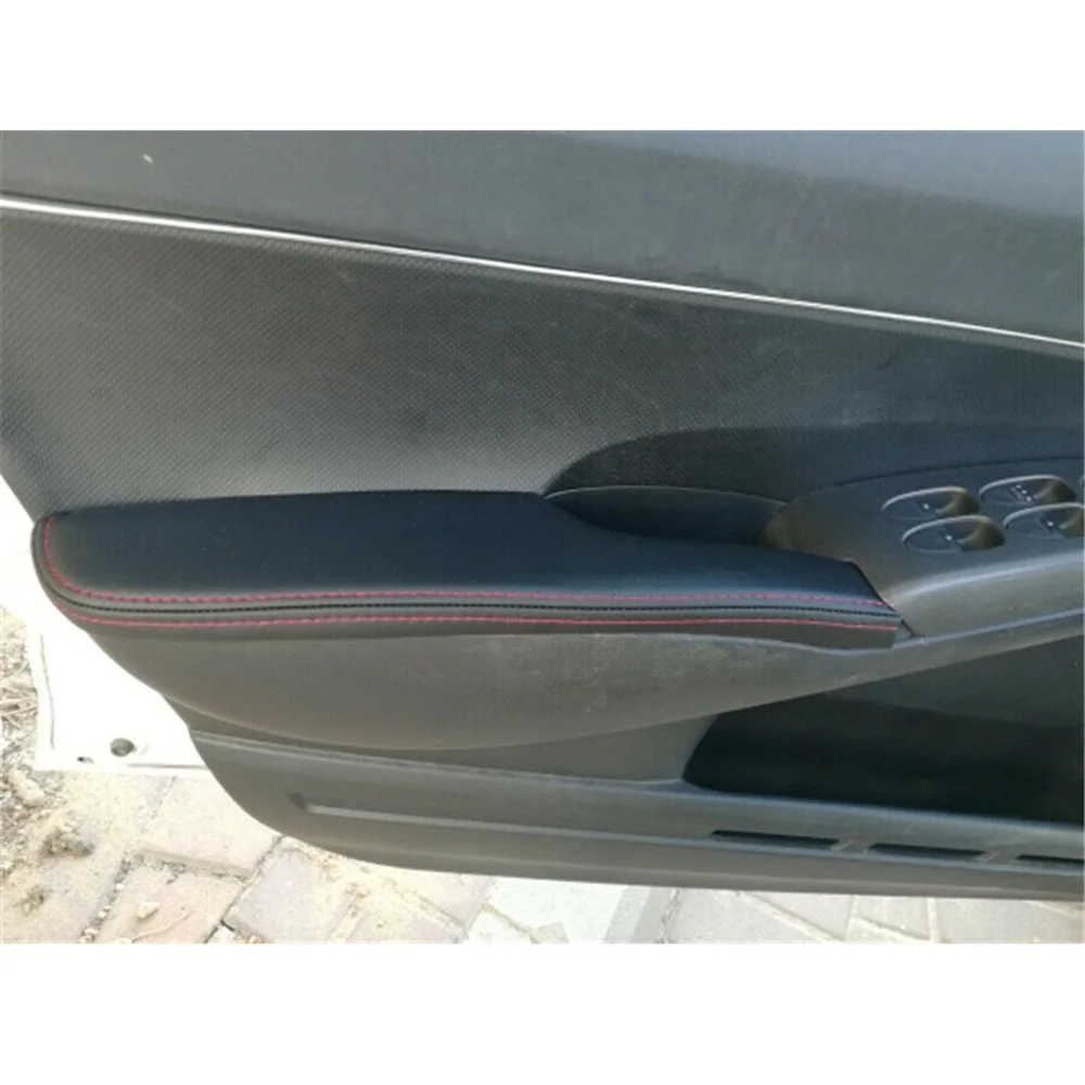 

Кожаный чехол из микрофибры, подлокотник, панель, задняя дверь автомобиля для Honda Civic 2006-2011, высокопрочная эластичная лента, постоянная Настр...