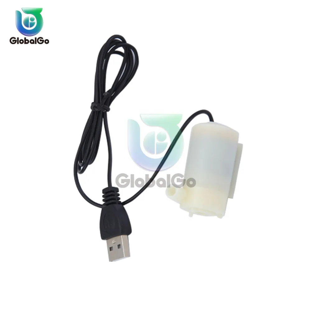 50 шт./лот 3 в 80-100л/ч мини USB кабель микро погружной и амфибия DC мотор насос водяной |
