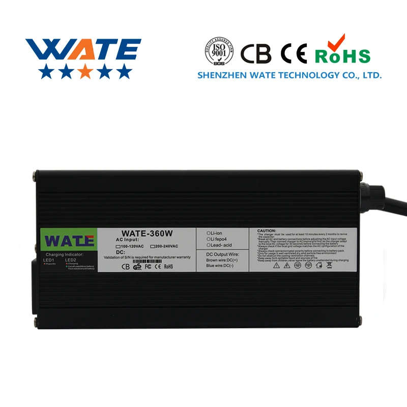 Carregador 15a 12 v Li-ion Lipo Limn2o4 Licoo2 Inteligente Carregador de Bateria 12 s v Carregador de Bateria de Lítio 12.6 v