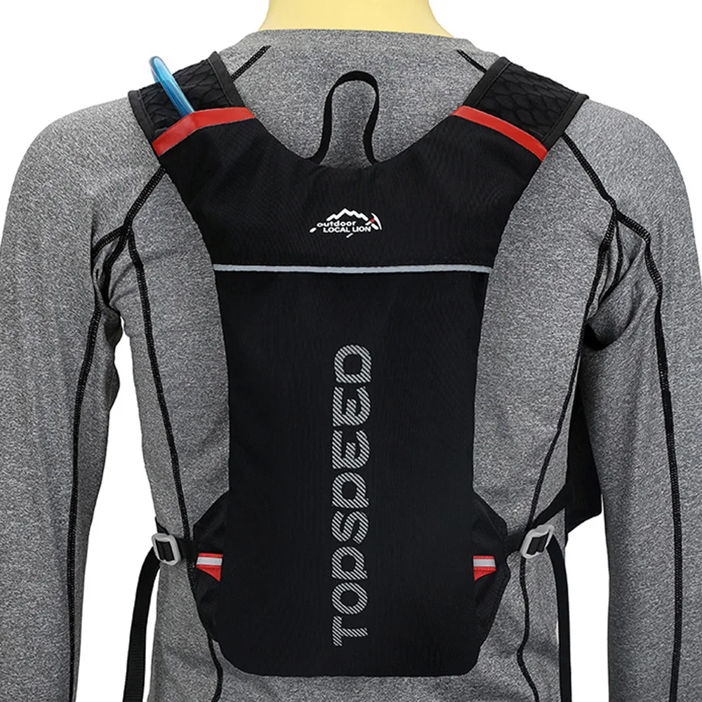 Ultralight Running Bag Men Women Trail Marathon Backpack 5L with 1L Water Bicycle Bike Backpacks Hiking Cycling | Спорт и