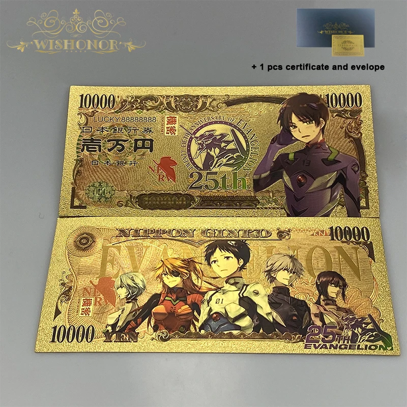 Горячая Распродажа 5 дизайнов японское аниме Евангелион пластиковая карта для