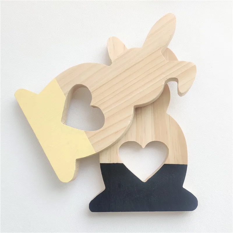 INS скандинавский стиль деревянные полые Звезды Любовь фотообои для детской