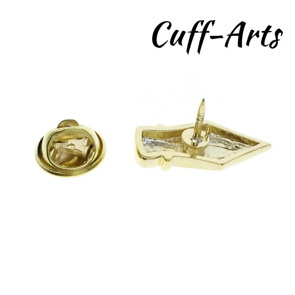 Lapel Pin Badges Golden Pen Nib Badge Fashion Brooches Novelty Jewelry By Cuffarts P10424 | Украшения и аксессуары