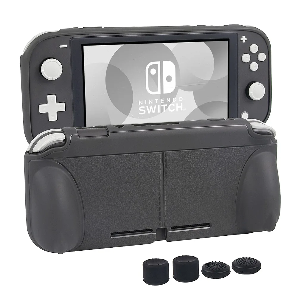 Мягкий ТПУ чехол CHINFAI для shand Switch Lite эргономичный Нескользящий Резиновый защитный чехол-подставка для NS Switch Lite мини-консоль