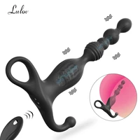 silicone anal beads vibrator for women gay dildo for anal toys ball butt plug prostate massager vibrator sex toys for men adults