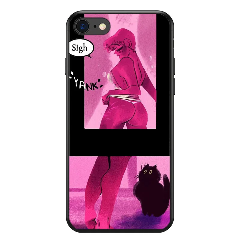 Kill Lore Olympus черный мягкий Силиконовый ТПУ пластик Tampa da Caixa Do Telefone оболочка для IPhone 4