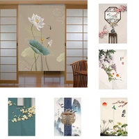 partition door curtain kitchen geomantic wind cloth curtain household decoration half panel curtain
