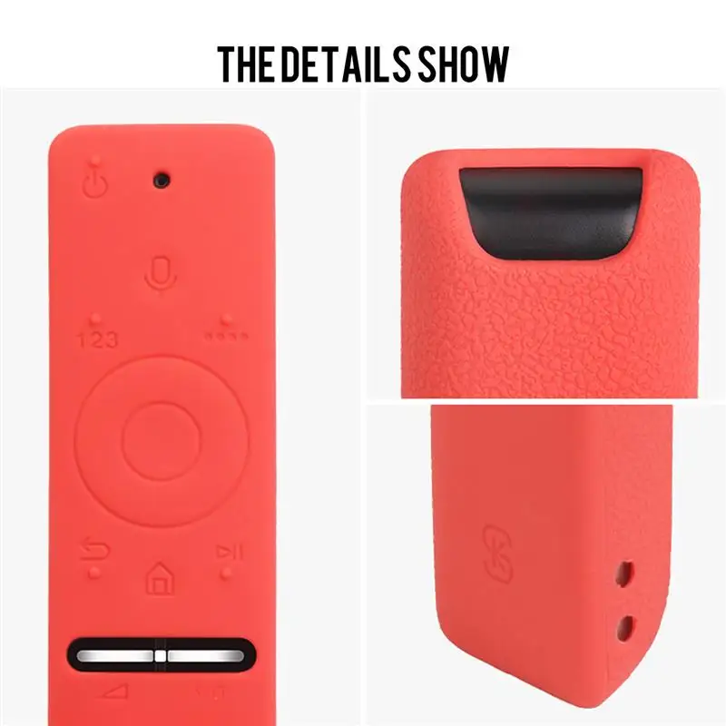 

3 PCS Silicone Protective Case for Samsung Q900 TV Remote Controller UA55KU6300J 6600J/ 6800/ KS9800,Provide maximum protection