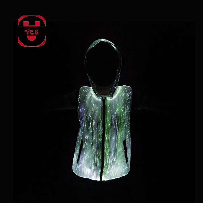 Жилет со светодиодной подсветкой YES CORNY жилет для бара ночного клуба вечеринки