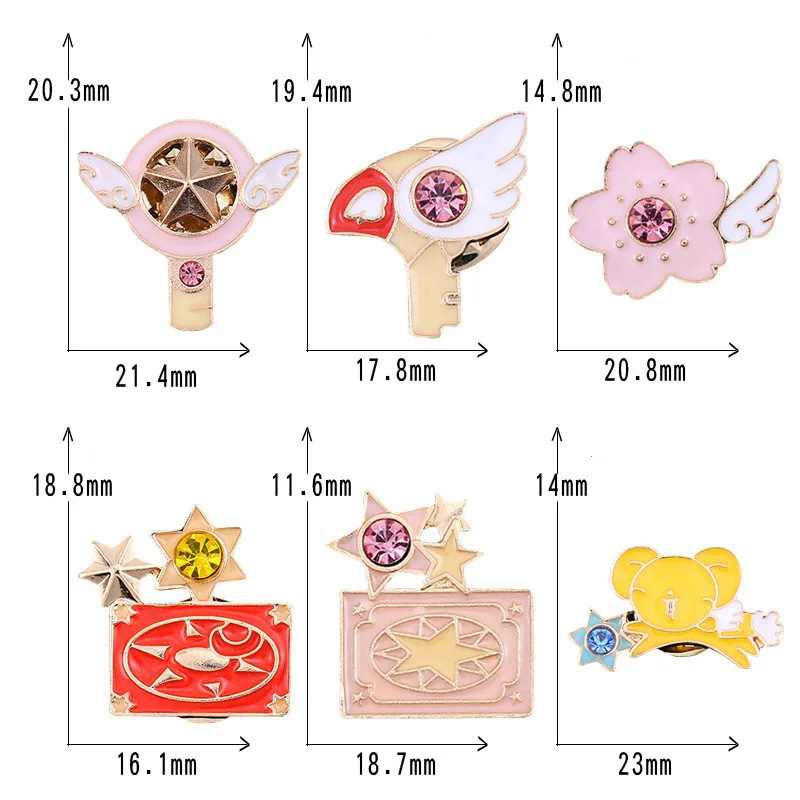 Мультяшная эмалированная брошь кнопка значок металлический для Хэллоуина