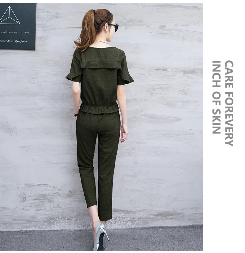 YICIYA Runway розовый женский комплект из 2 предметов с оборками, штаны и топ, спортивный костюм, спортивная одежда, комплект из двух предметов, летняя элегантная одежда