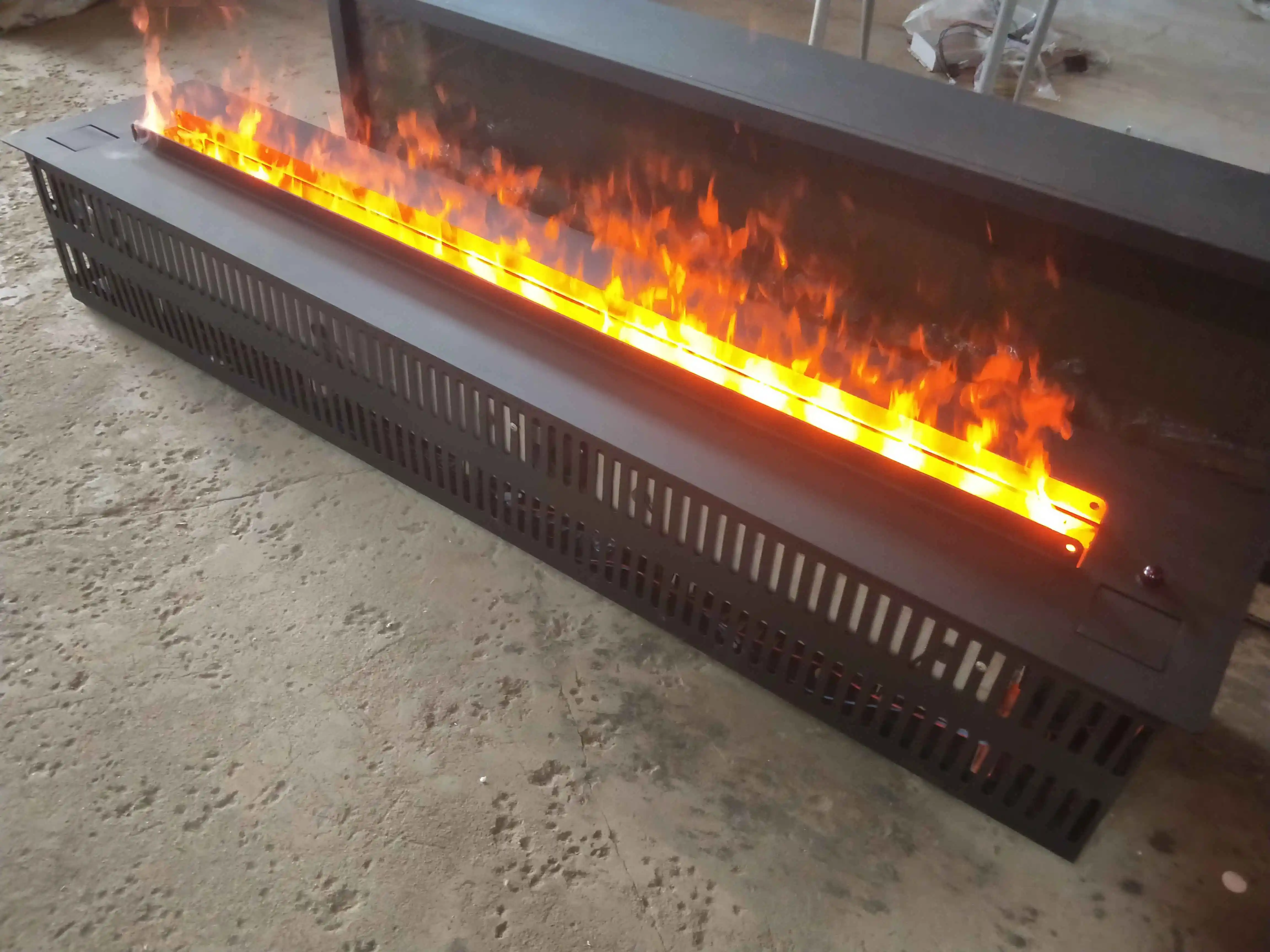 Доставка к двери Китай 2 комплекта 3D водяной пар электрический камин с размером