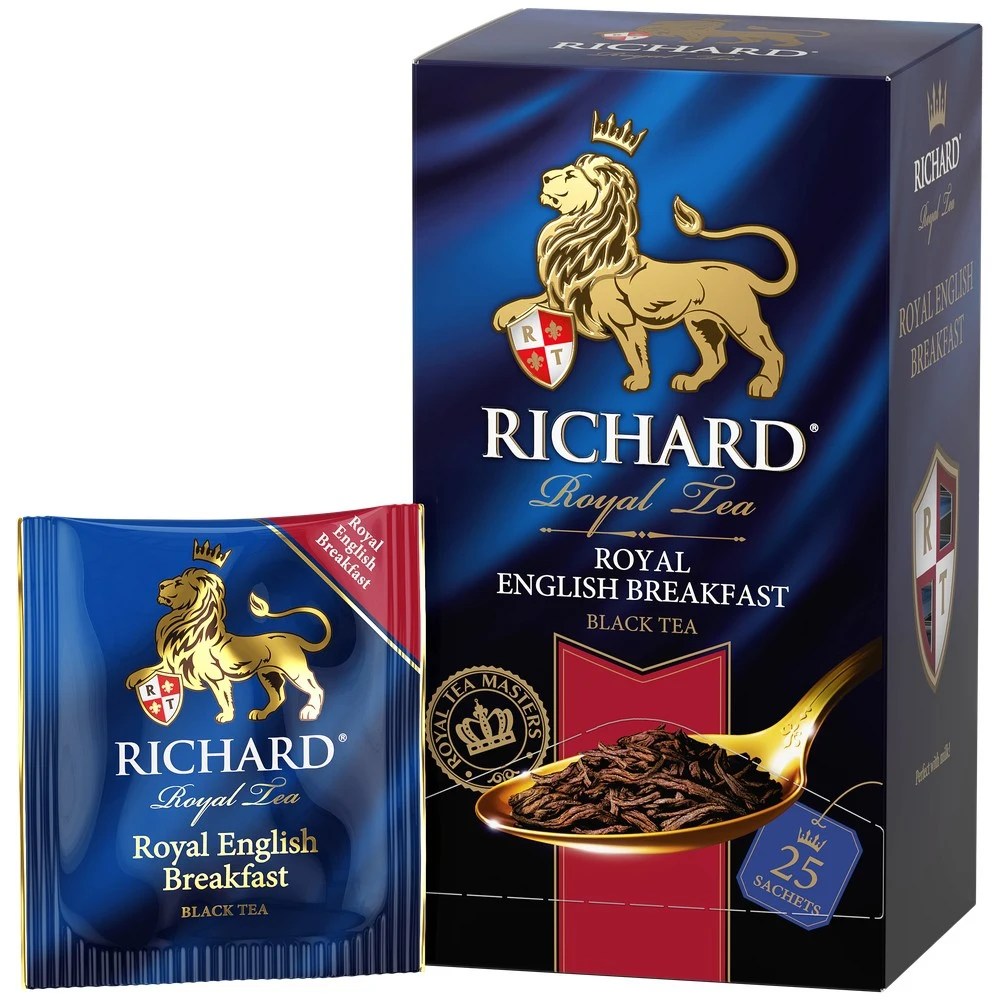 Чай Richard &quotRoyal English Вreakfast&quot черный 25 сашет |