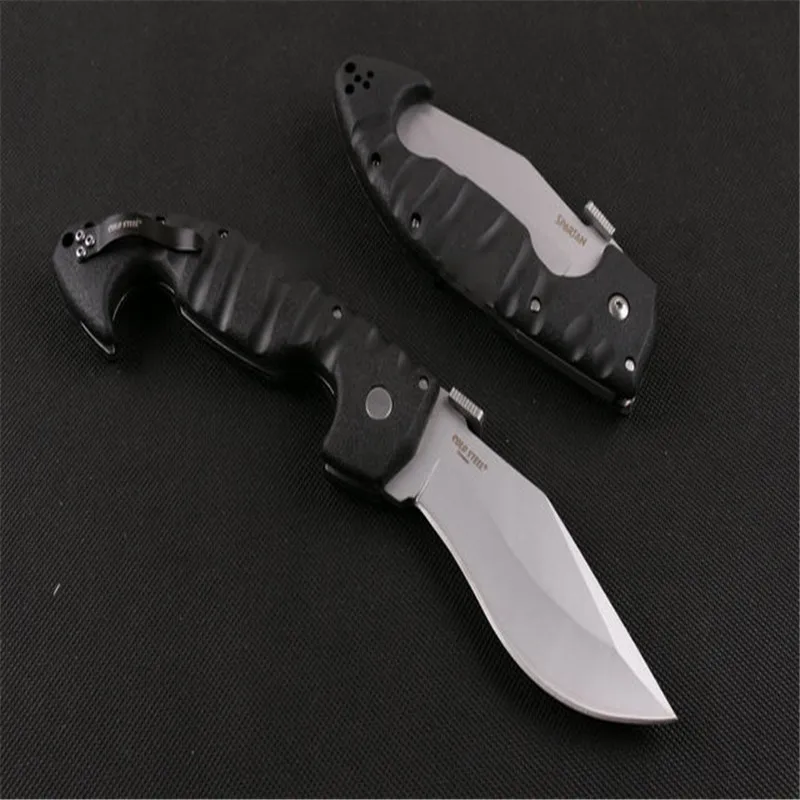 Спартанский нож складной клинок холодной формы с большими ногами собак (ABS)