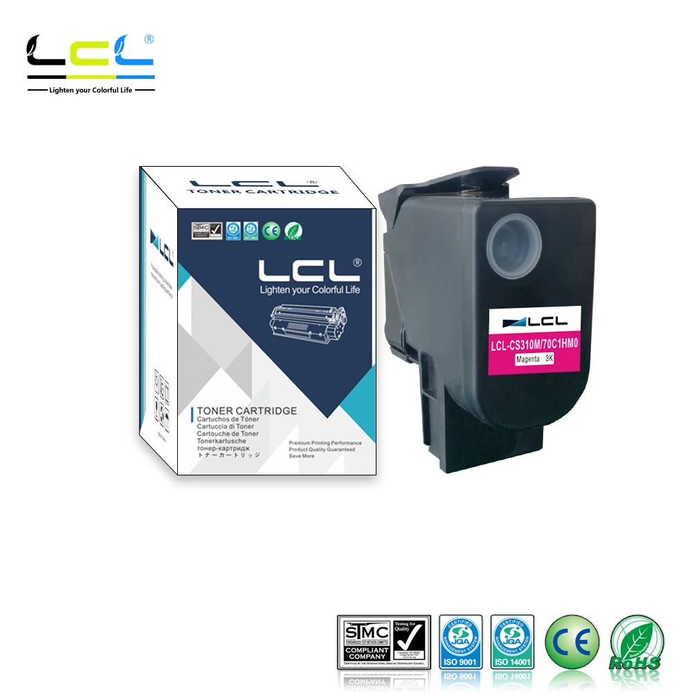LCL 70C1HC0 70C1HM0 70C1HY0 70C1HK0 3000 страниц (1 упаковка K/C/M/Y) Тонер картридж для Lexmark CS310 CS310n CS310dn