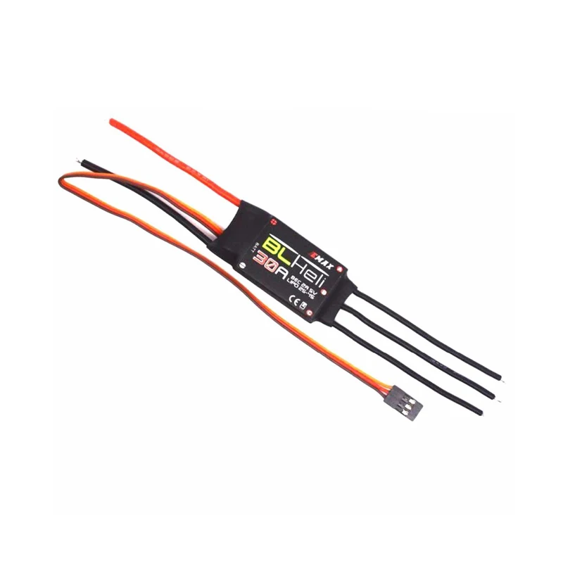 

1pc BLheli 30A Brushless ESC Electronic Speed Control 5V 2A BEC 2-4S Lipo Battery for RC FPV Quadcopter RC Airplanes Helicopter