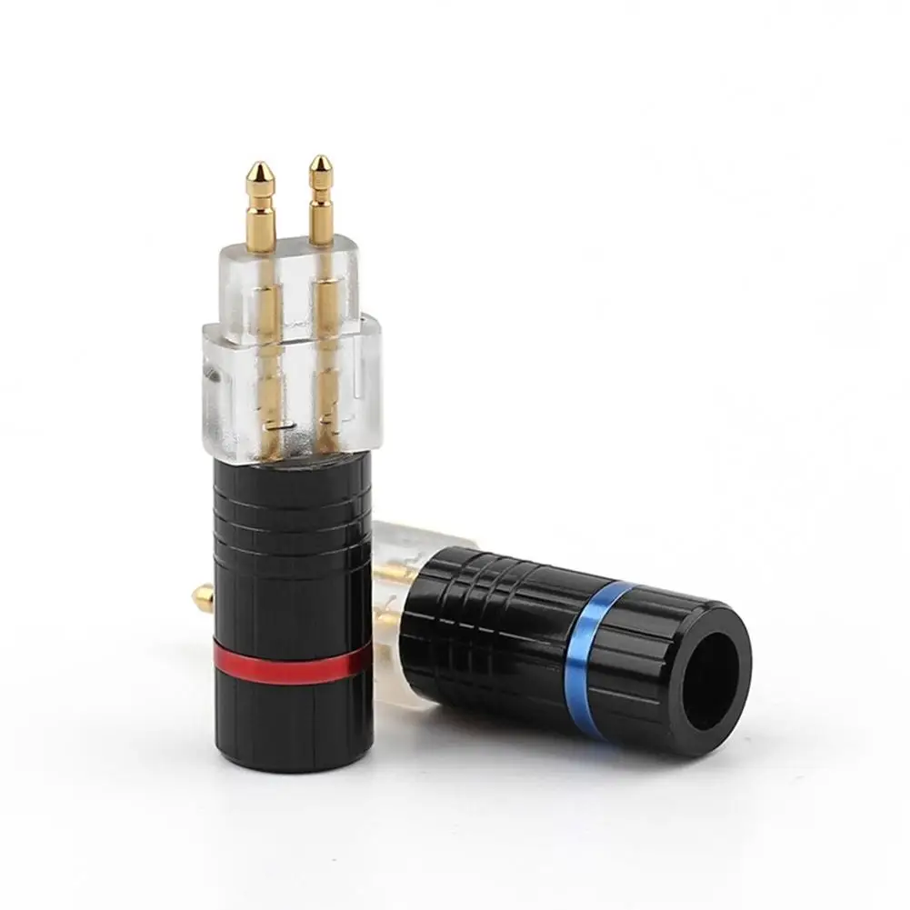 2Pcs Earphone Adapter Pin Gold Plated DIY Plug for HD414 HD565 HD580 HD600 HD650 Headphone Mini Jack Connector | Электроника
