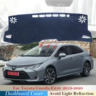 Крышка приборной панели Защитная Накладка для Toyota Corolla E210 210 2019 2020 автомобильные аксессуары приборная панель коврик от Солнца Анти-УФ Dashmat