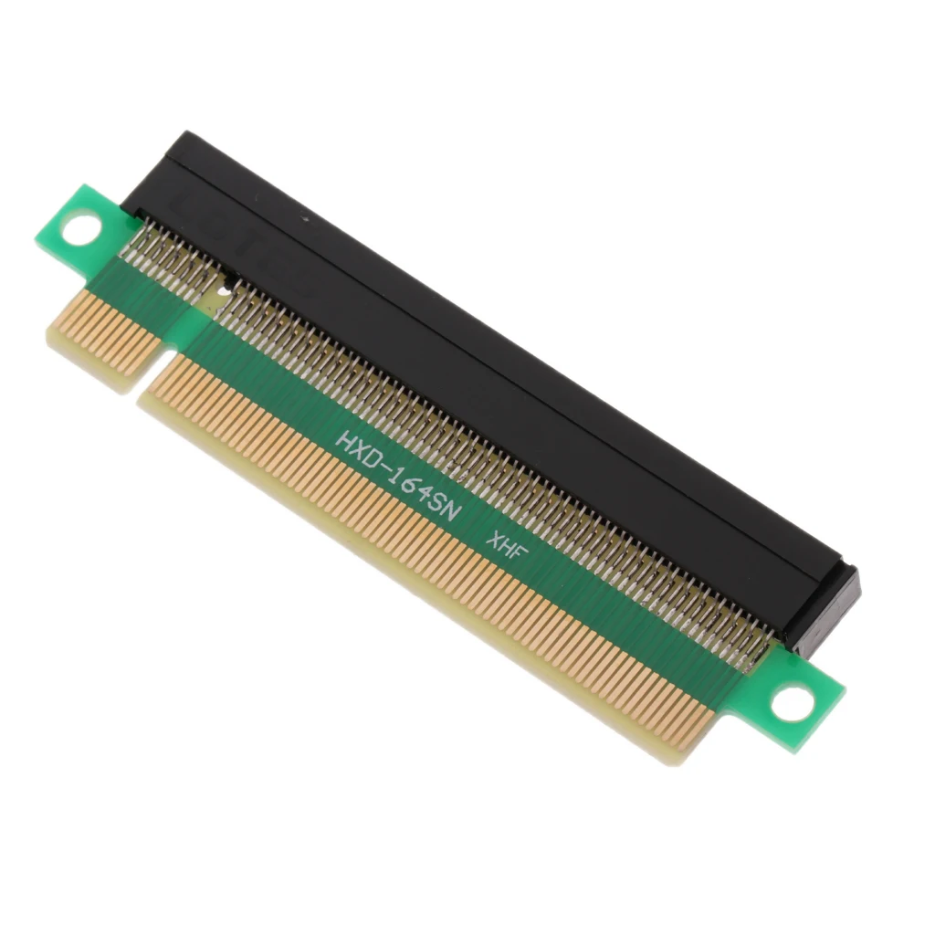 1 упаковка PCI E 164 контактный Express 16x Штекерный к женскому Удлинительный протектор