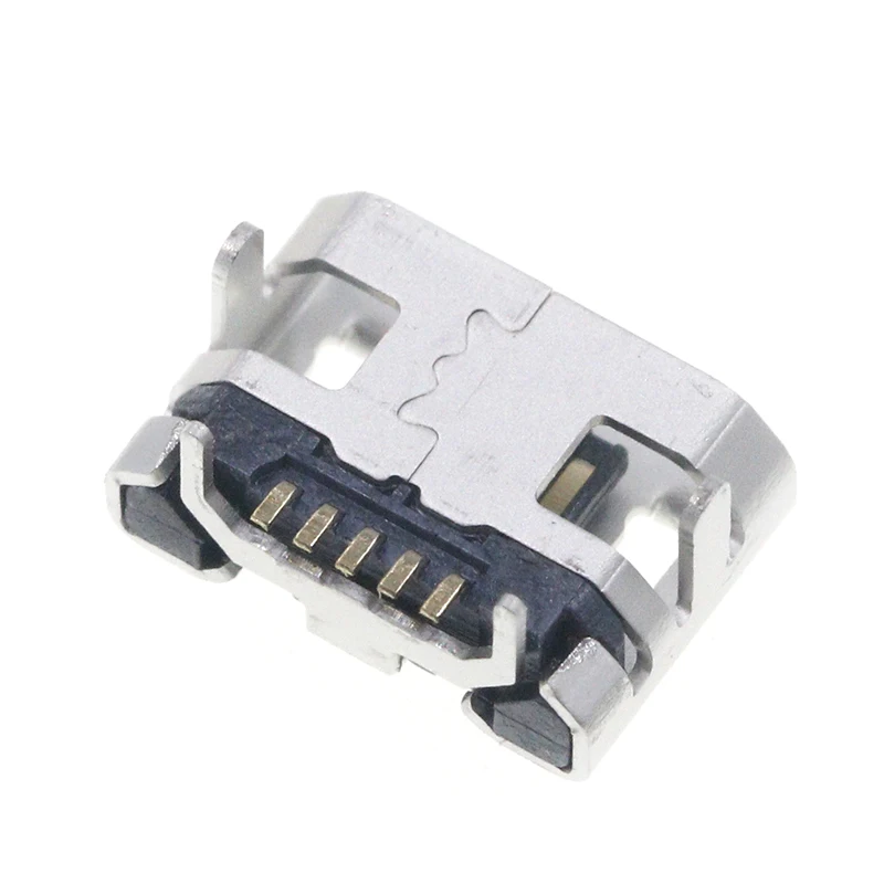 10 шт потребительских упаковок для микро USB 5pin типа B гнездовой разъем Мобильный