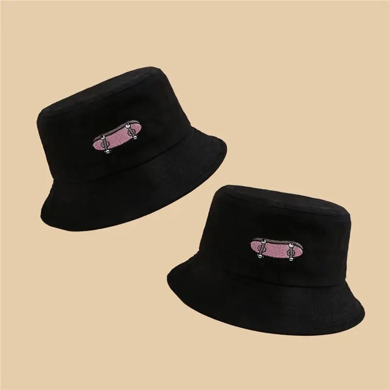

2021 new style fashion joker scooter embroidery Bucket Hat Fisherman Hat outdoor travel hat Sun Cap Hats for Men and Women 188
