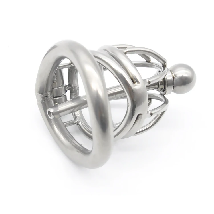 Невидимый замок из нержавеющей стали для мужчин Целомудрие устройство с