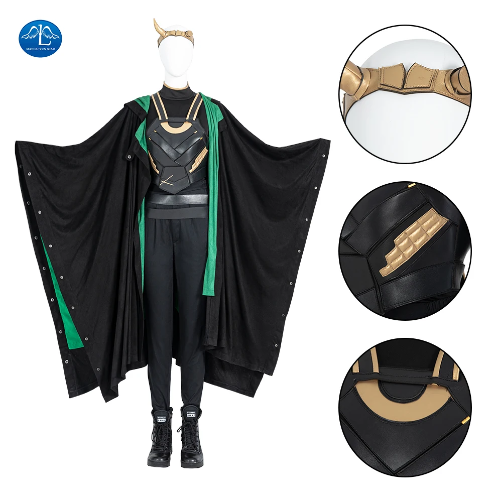 2021 Новинка Loki Sylvie костюм для косплея Сильвия луштон костюмы на Хэллоуин шлем